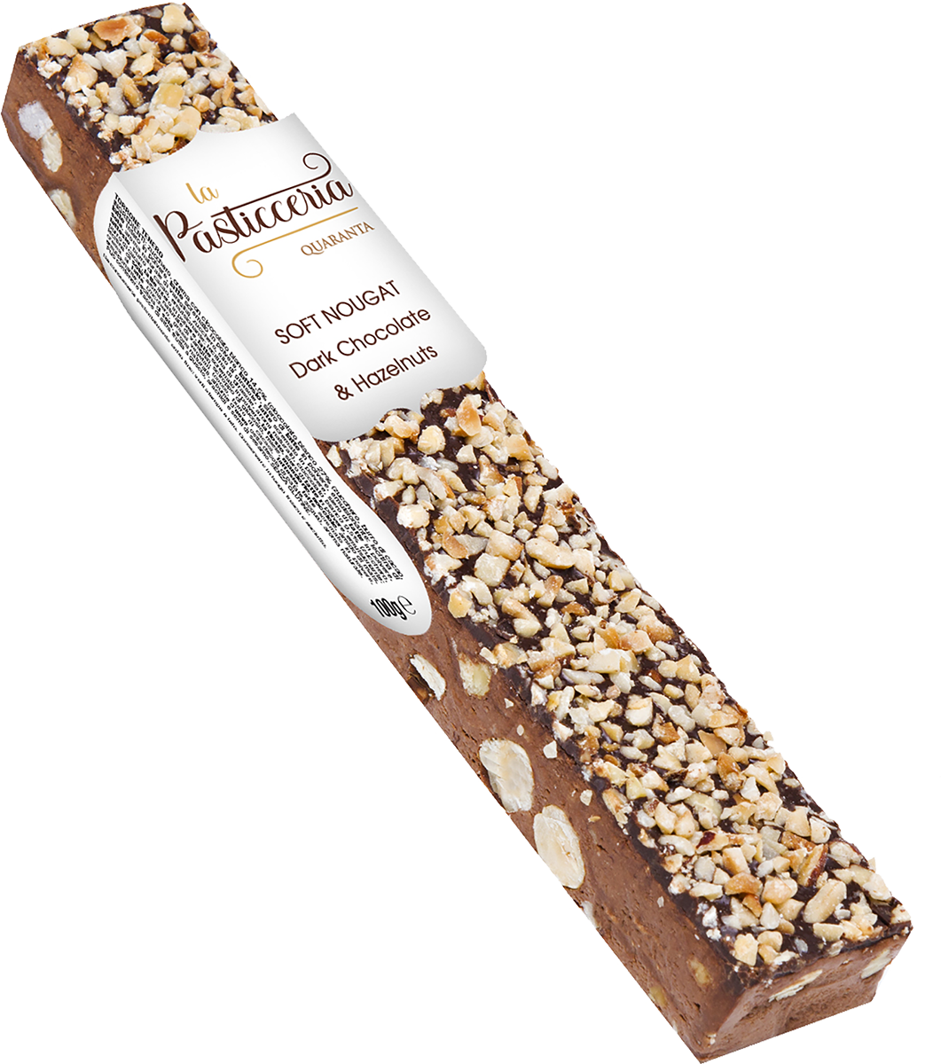 7703620 - Italian Soft Nougat "Nocciole e Cioccolato"