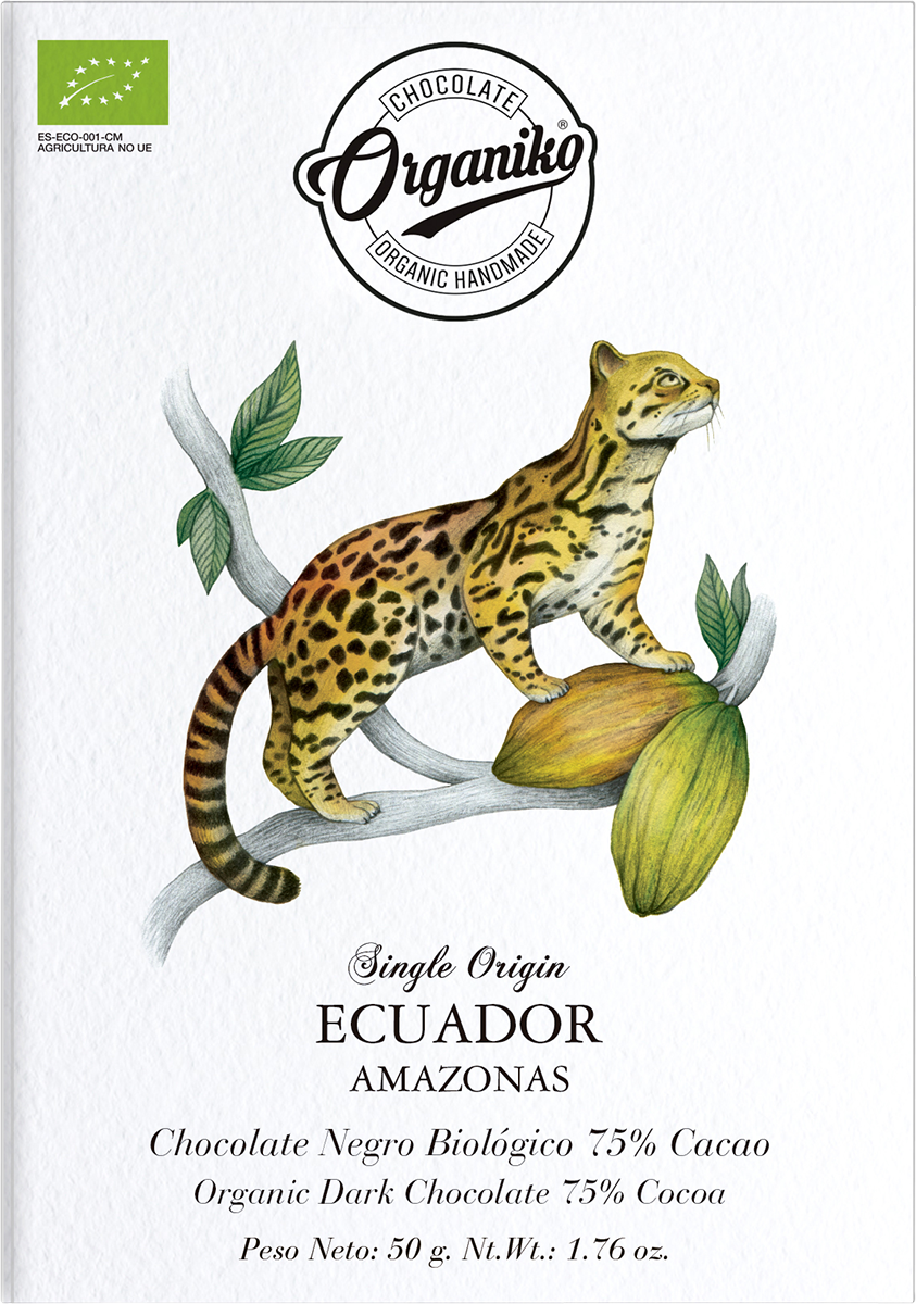 7703450 - Single Origin 75% Cacao Ecuador "Amazonas" - Bio