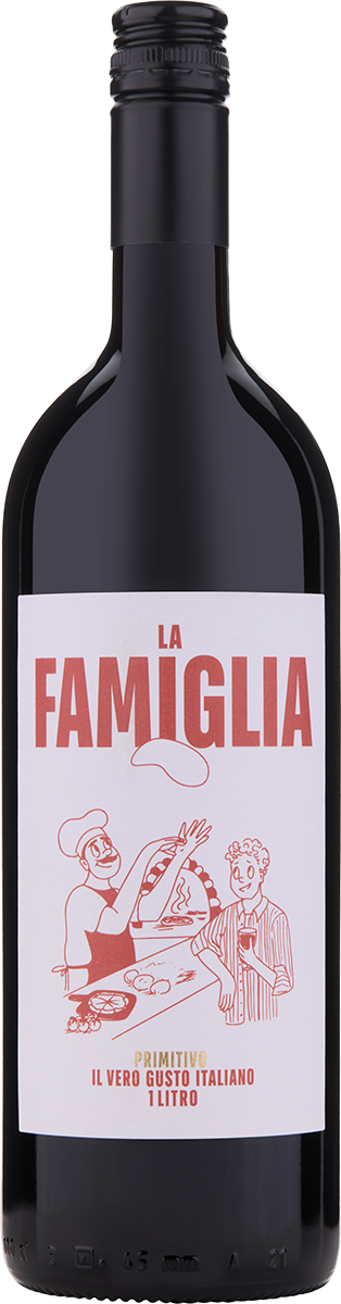 1052030 - Primitivo Puglia IGT "La Famiglia" - 1 Liter