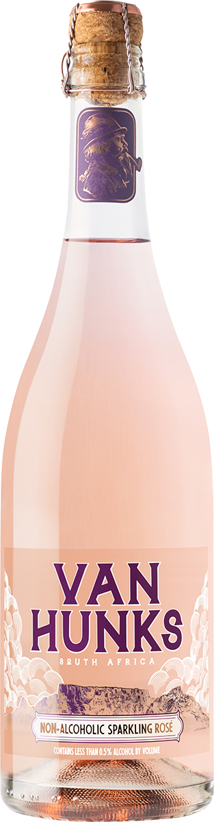 6051120 Van Hunks Non-Alcoholic Rosé Sparkling Wine