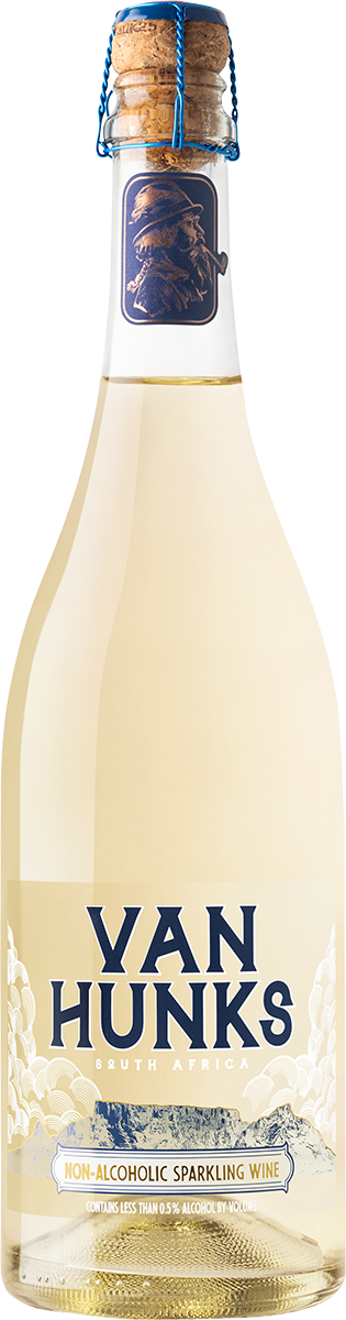 6051130 Van Hunks Non-Alcoholic Chenin Sparkling Wine