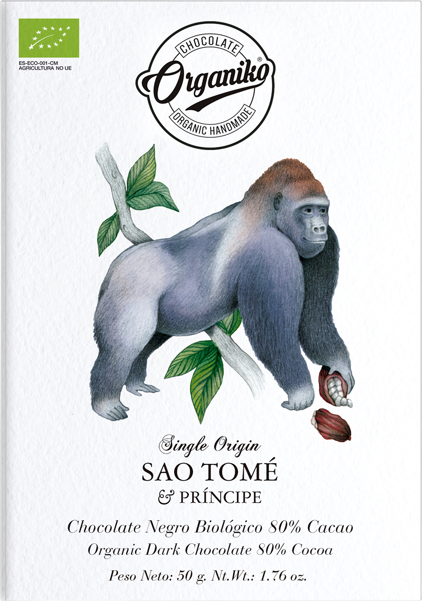 7703430 - Single Origin 80% Cacao Sao Tomé & Príncipe - Bio