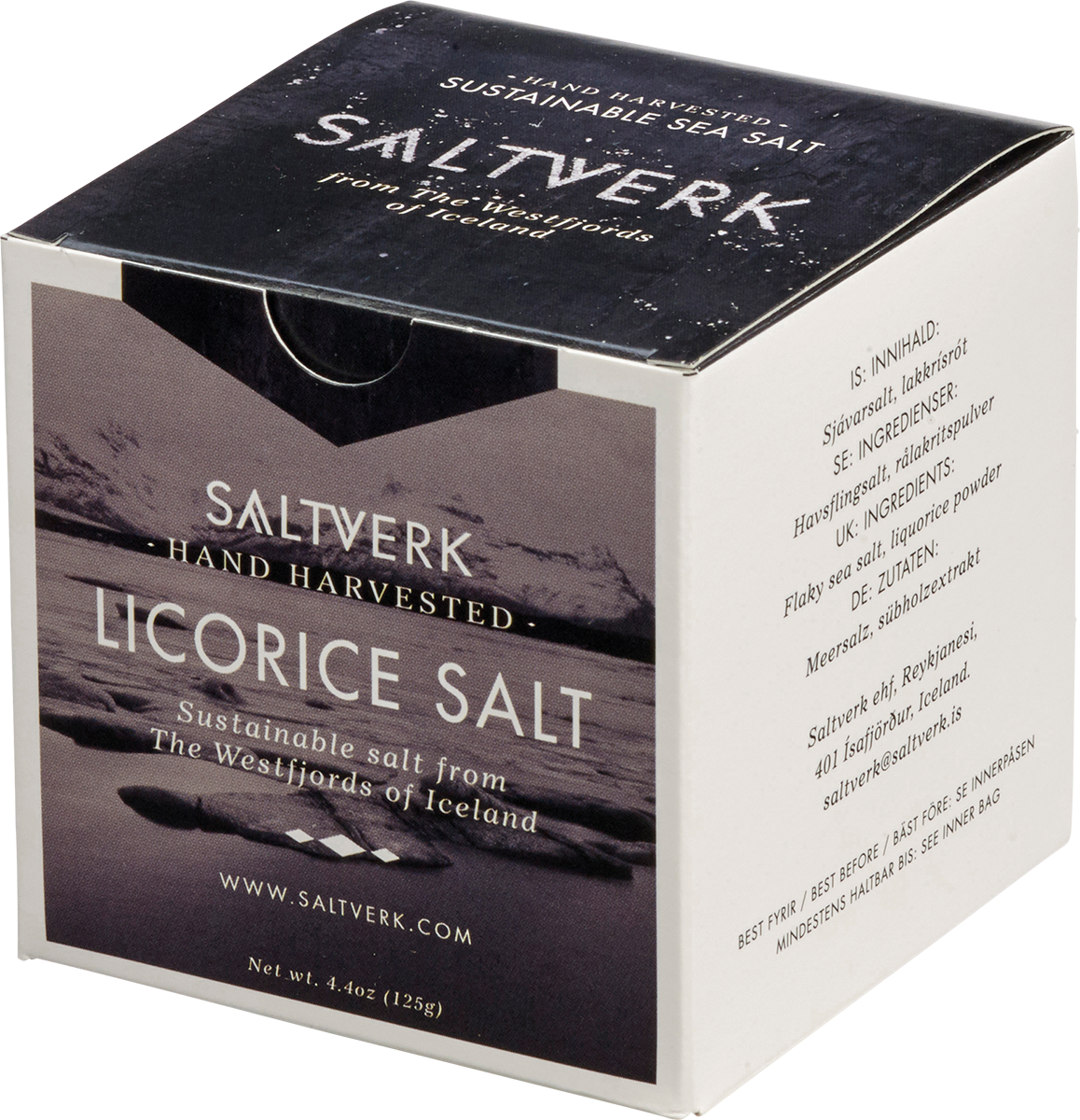 7352330 - Licorice Salt - Meersalzflocken mit Lakritze