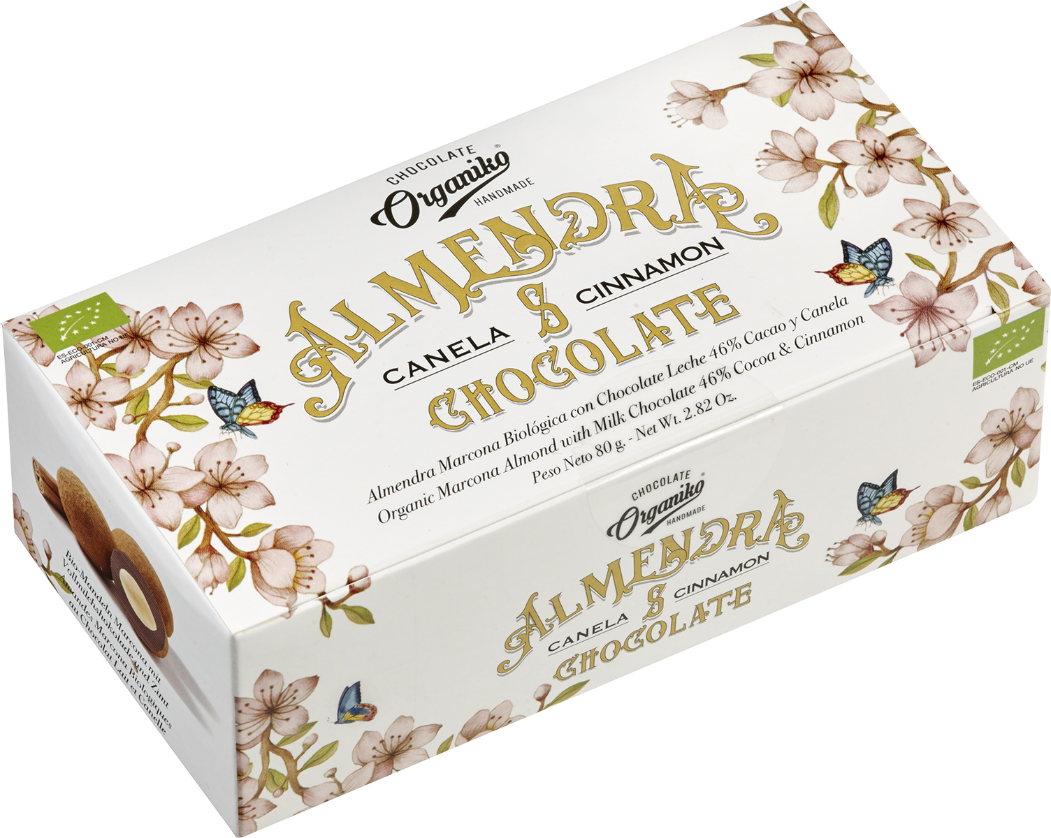 7703570 - Almendra Marcona 46% Cacao y Canela - Bio
