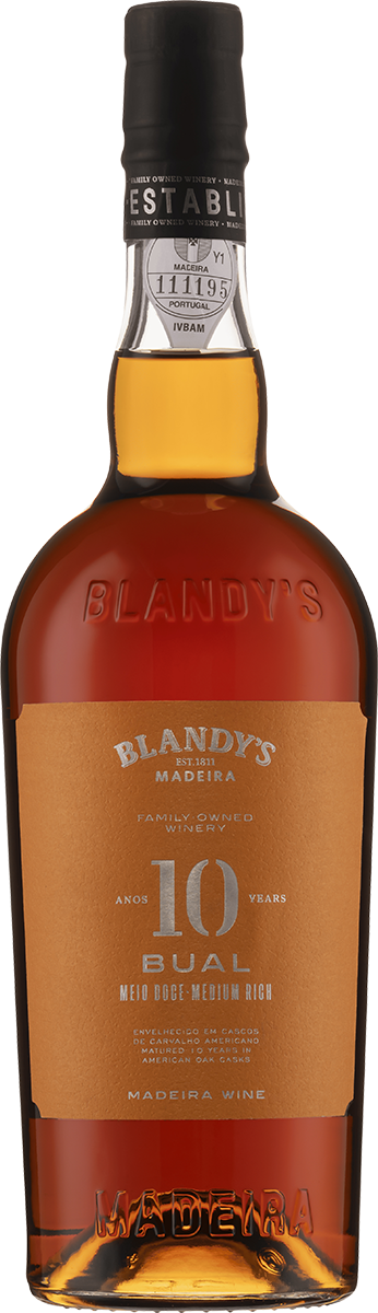 2612040 BLANDY'S 10 Years Old BUAL - Medium-rich