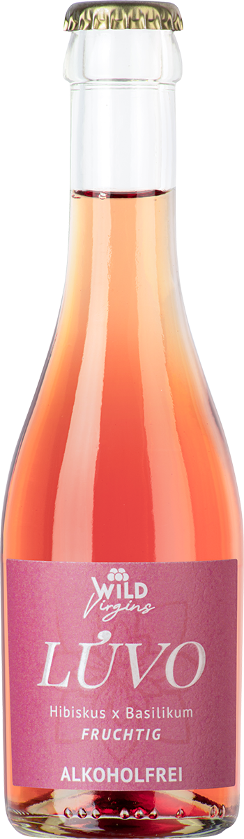 3032840 LÚVO Hibiskus x Basilikum - Pink Label 0,2l