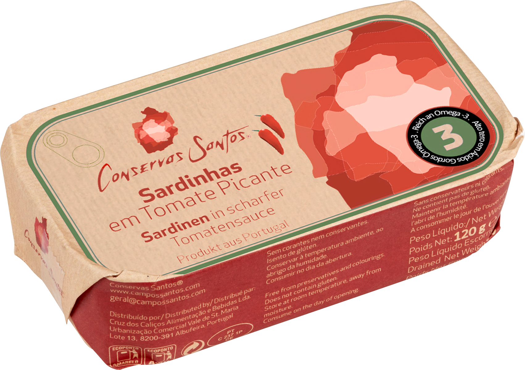 7600180 Sardinhas em Tomate Picante