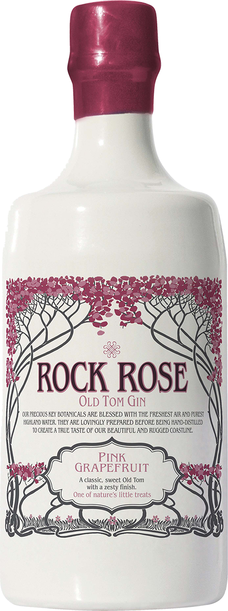 3800220 - Rock Rose Old Tom Gin Pink Grapefruit