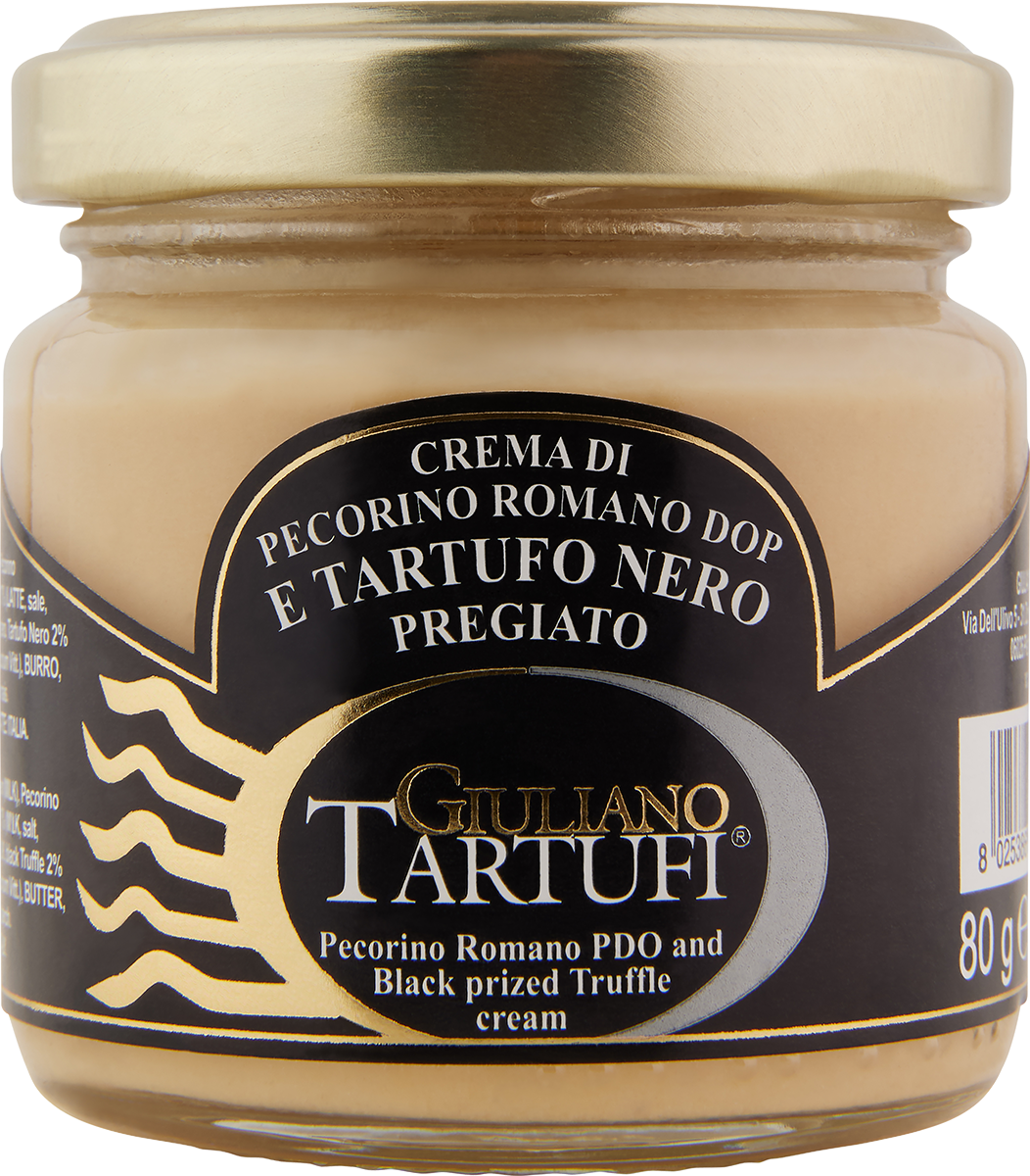 7611260 Crema con Pecorino Romano DOP e tartufo nero