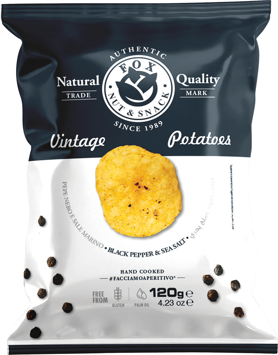 7502030 Vintage Potatoes Pepe nero e Sale marino