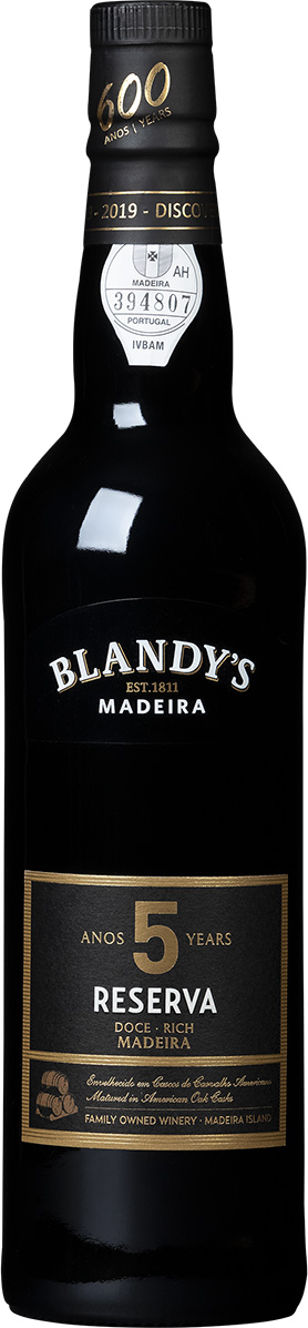 2612010 BLANDY'S 5 Years Old RESERVA - Rich